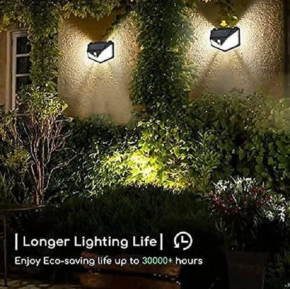 Latest Solar Lights for Garden 100 LED Motion Sensor Security Lamp for Home,Outdoors Pathways | Bright Solar Wireless Security Motion Sensor 100 Led Night Light (100 LED) ipufbt-9j